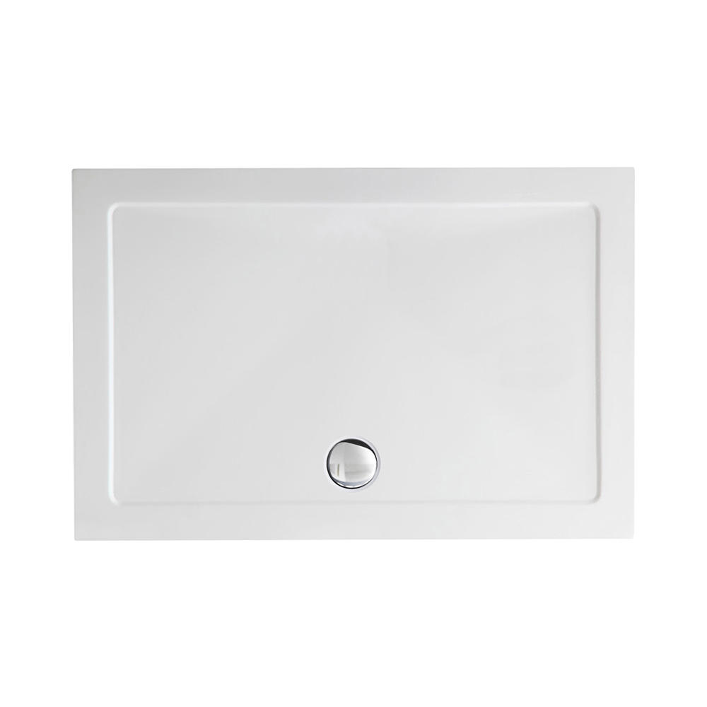 China Factory Price Quadrant ABS Anti-slip Sector Shaped Shower bases shower trays RL-STR9017