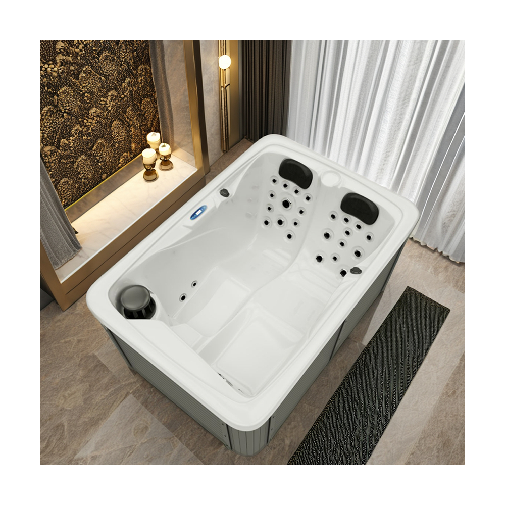 Balboa Jacuzzi Hot Spa Tubs 2-Person Outdoor Acrylic Massage Machine CE Certified Modern Whirlpool Bathtub